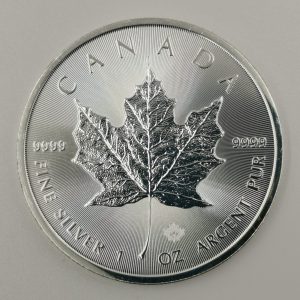 Silbermünze 1 Unze Maple Leaf diverse Jahrgänge