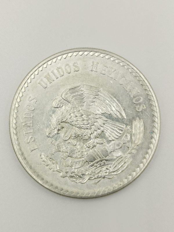 Silbermünze 5 Pesos Mexiko 1948 – Bild 2